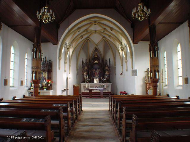 Heilig Geist Kyritz Innenansicht Altar