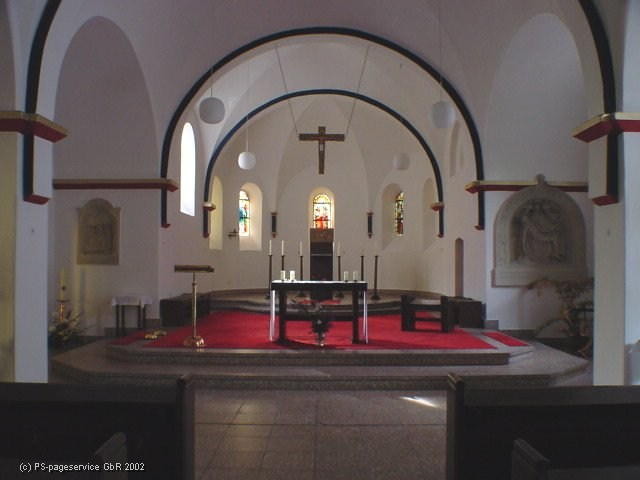 Neustadt Innenansicht Altar