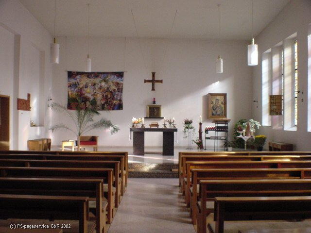 Blick in die Kirche von Perleberg