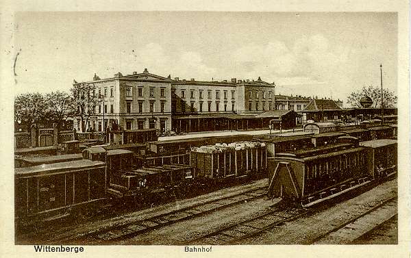 Wittenberge 1922 Historische Ansicht
